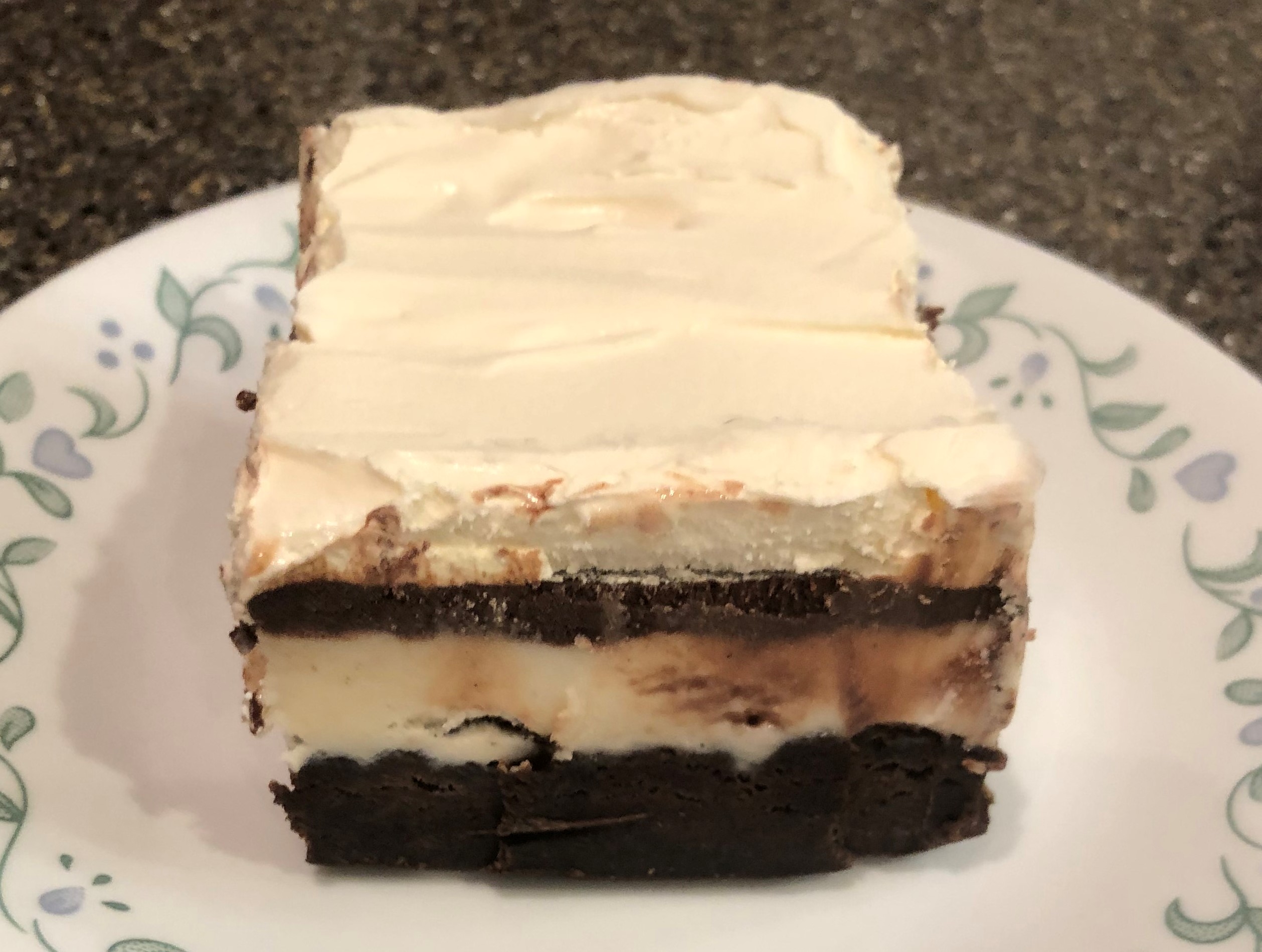 Brownie Ice Cream Cake