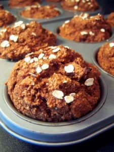 Moist Pumpkin Bran Muffins