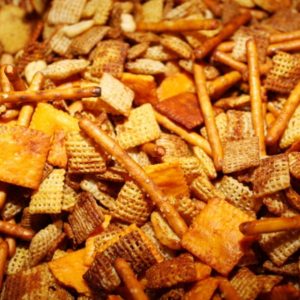 Spicy Chex Party Mix